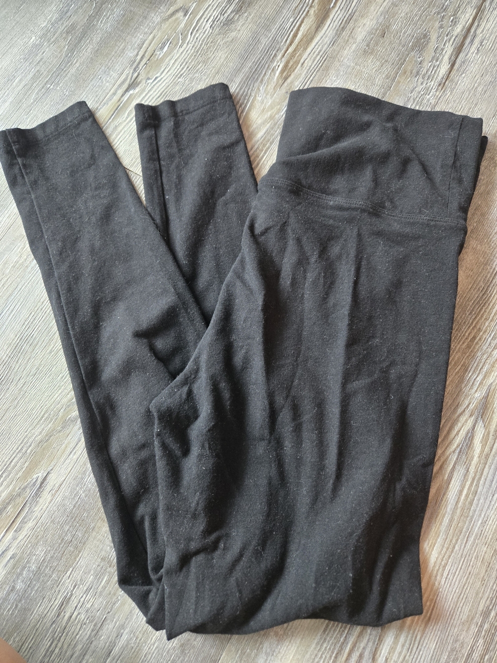 Victoria's Secret Fold Over Waist Full Length Leggings